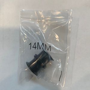 New, never worn 9/16” 14MM SILICONE EAR PLUGS